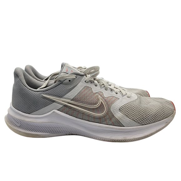 Nike Downshifter 11 Light Gray Men Size 12 Athletic Shoes - CW3411-004 main image 11